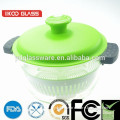 1.0L pot for steaming food with PP lid